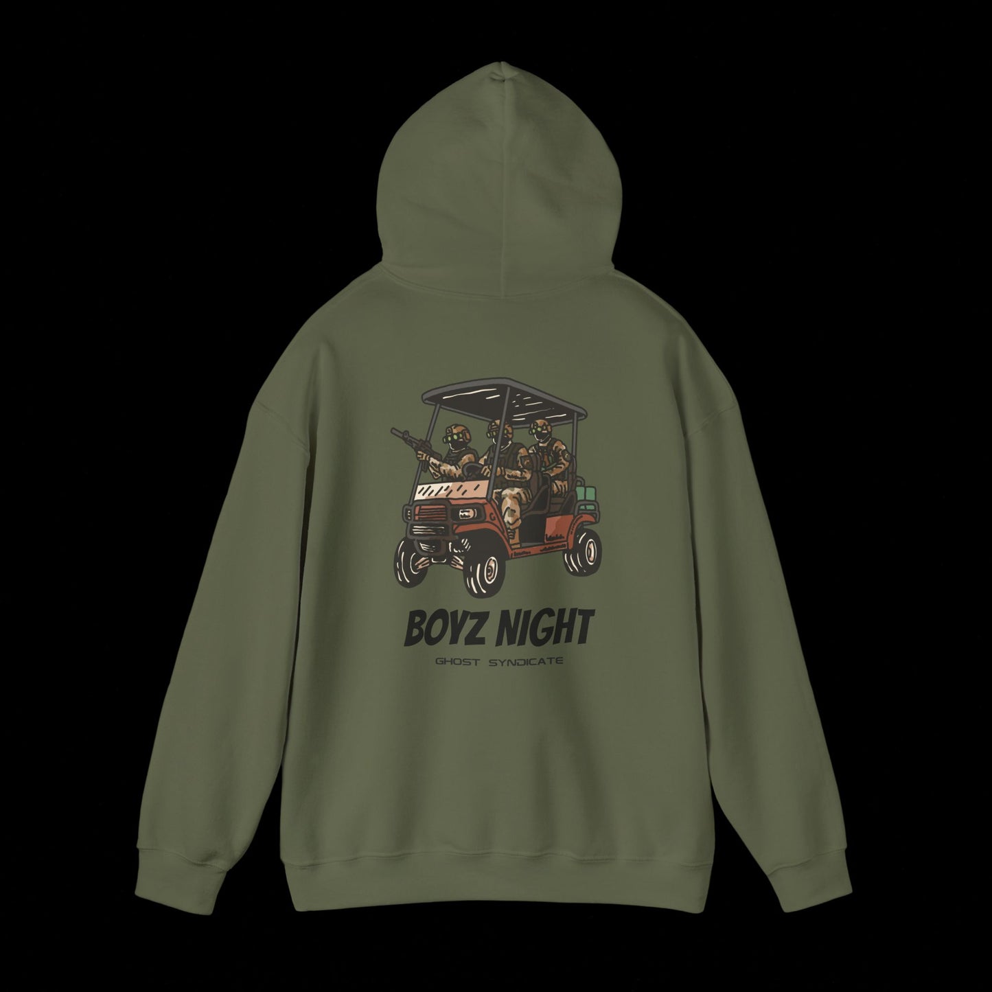 Boyz Night Out Hooded Sweatshirt