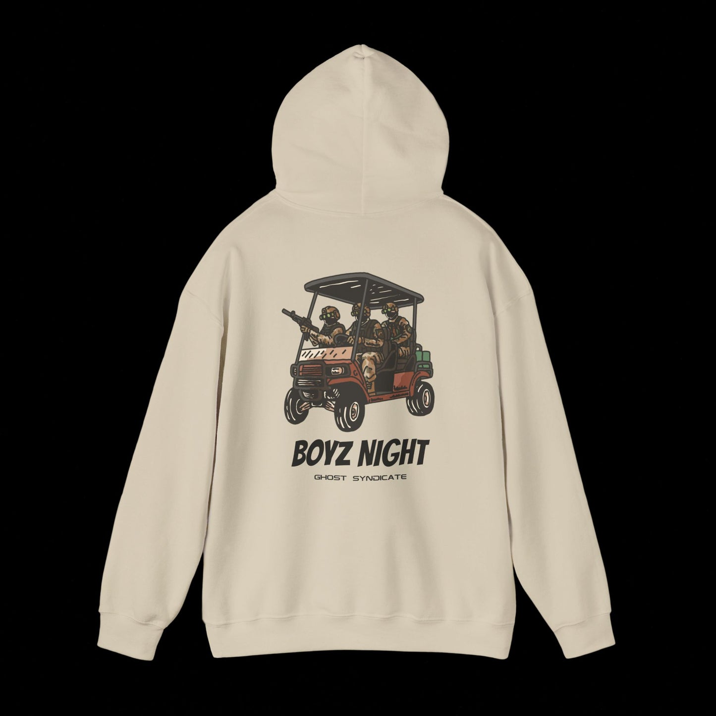 Boyz Night Out Hooded Sweatshirt